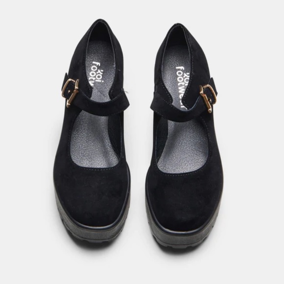 Koi footwear UK 5 ‘Tira’ Mary Janes Suede - Picture 2 of 3